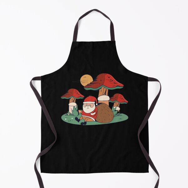 Item preview, Santa Chillin under the Mushroom Cottagecore Aesthetics designed and sold by brytfanna.