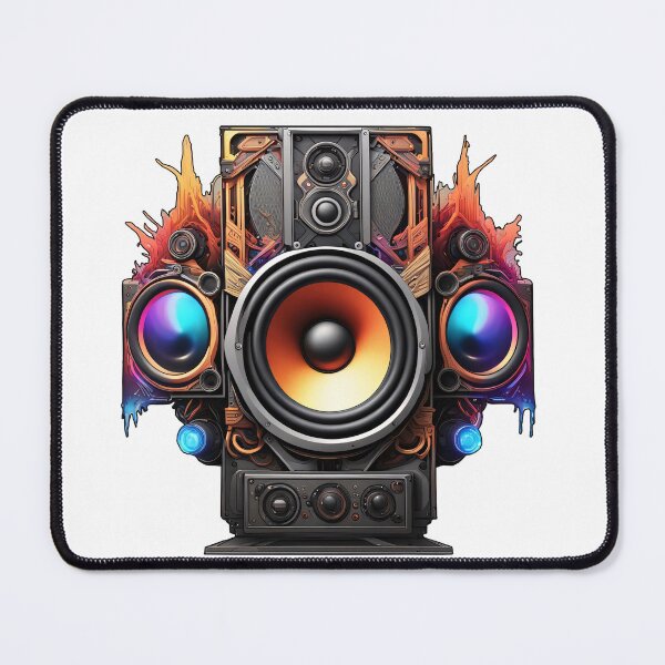 Item preview, Speaker No.2 with sound waves designed and sold by Salimgor Hangaround Music.