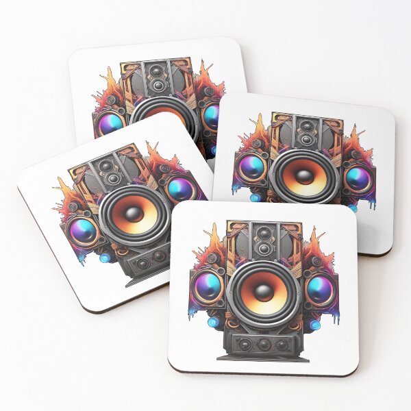Item preview, Speaker No.2 with sound waves designed and sold by Salimgor Hangaround Music.