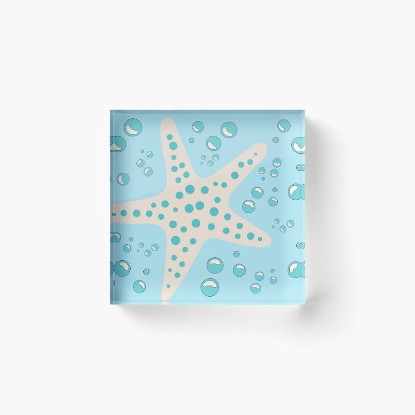 Item preview, Starfish with bubbles designed and sold by Juviraga.