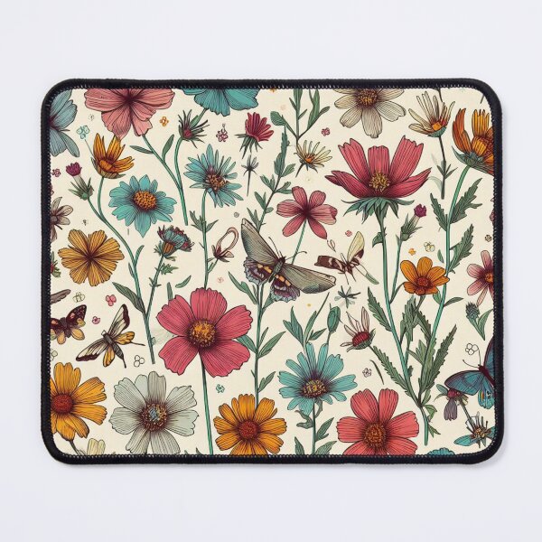 Item preview, Wild Flowers Pattern - Flowers, Floral, Flora, Vintage V.03 designed and sold by erkabees.