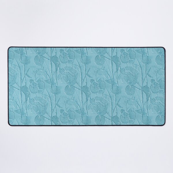 Item preview, My Patio Roses Blue Monochromatic Pattern designed and sold by Artistestella.