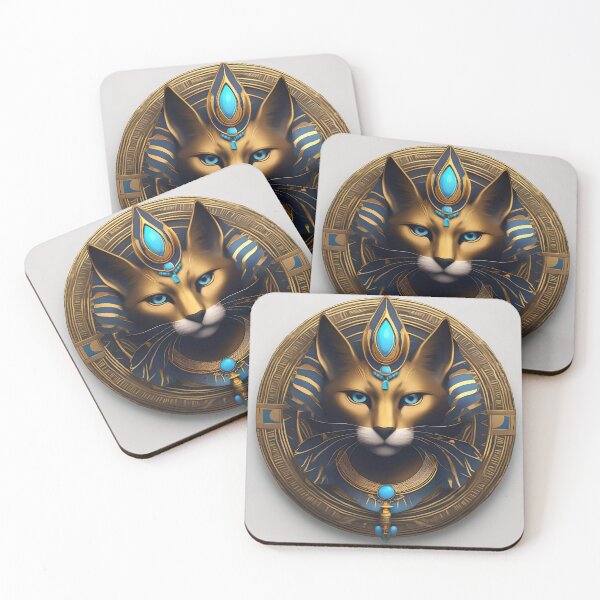 Item preview, EGYPTIAN CAT LOGO designed and sold by PIGCASSOSAIART.