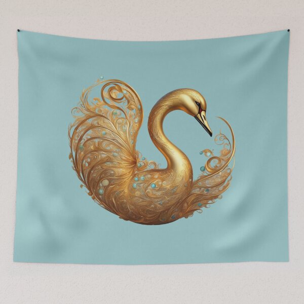 Item preview, Golden Swan designed and sold by purplesensation.