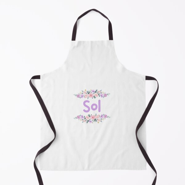 Item preview, Purple Flower Sol Name Label designed and sold by NormadWorld.