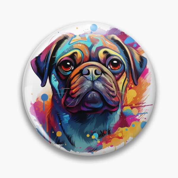 Item preview, Psychedelic Pug designed and sold by FlanaganTees.