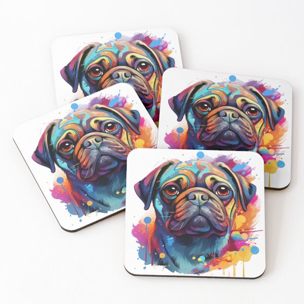 Item preview, Psychedelic Pug designed and sold by FlanaganTees.