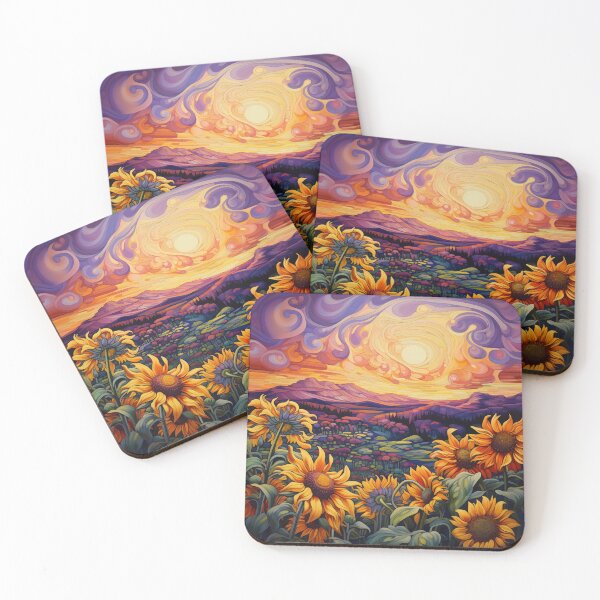 Item preview, Sunflower fields pt 1 designed and sold by PricklyPeanut.