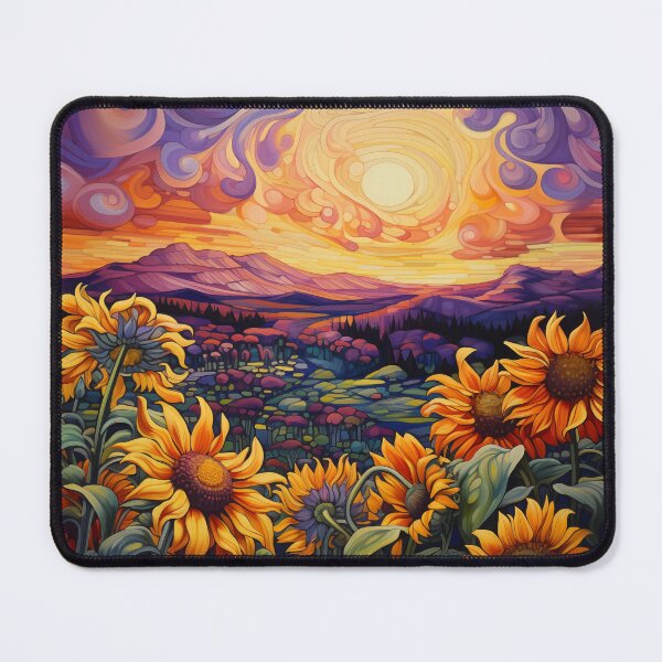 Item preview, Sunflower fields pt 1 designed and sold by PricklyPeanut.