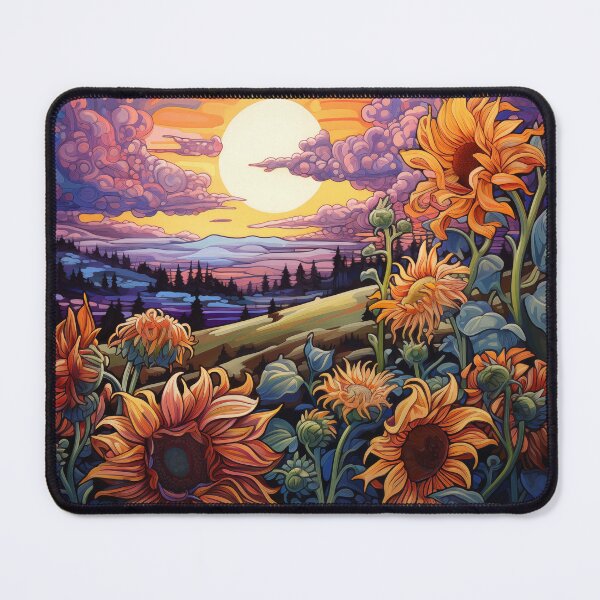 Item preview, Sunflower fields pt 2 designed and sold by PricklyPeanut.