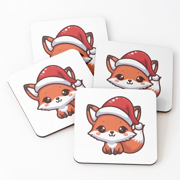 Item preview, fox santa designed and sold by Wxjtecki.
