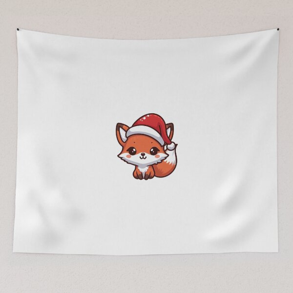 Item preview, fox santa designed and sold by Wxjtecki.