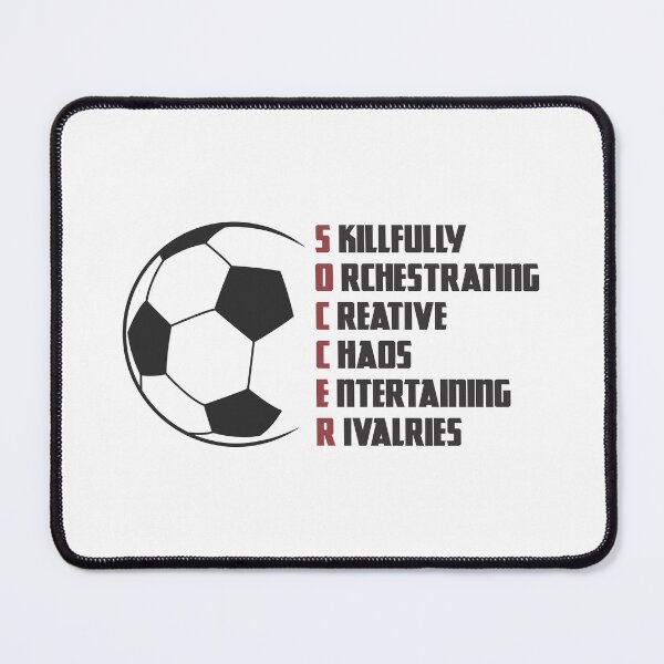 Item preview, Soccer Acronym designed and sold by Geek-O-MNL.