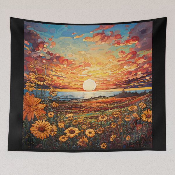 Item preview, Sunflower fields pt 3 designed and sold by PricklyPeanut.
