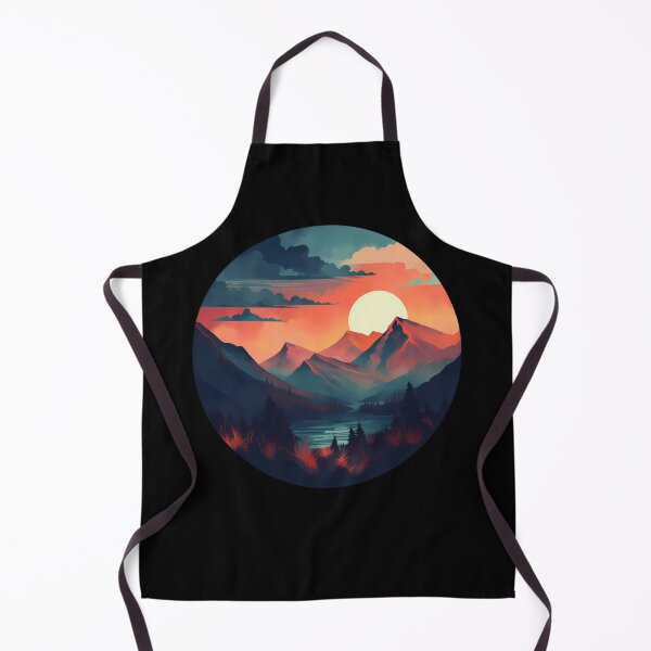 Item preview, Sunset Mountain Landscape Nature Lover designed and sold by KD Merch.