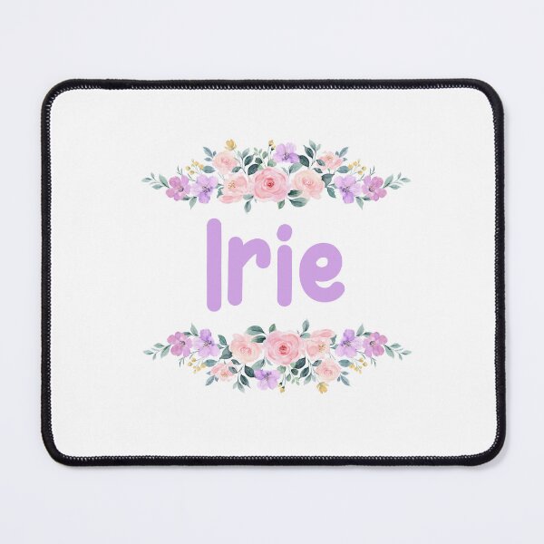 Item preview, Purple Flower Irie Name Label designed and sold by NormadWorld.