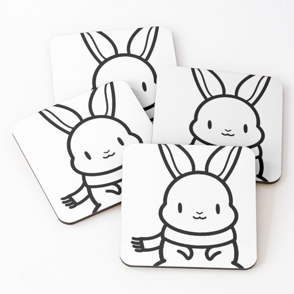 Item preview, Cute little snowbunny sticker pack designed and sold by stixgalore.