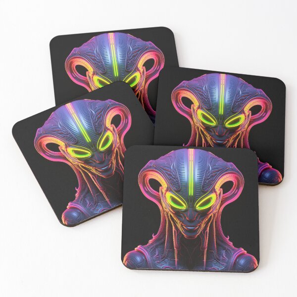Artikelvorschau, Außerirdische Neonkunst 4 entworfen und verkauft von AstroRisq.