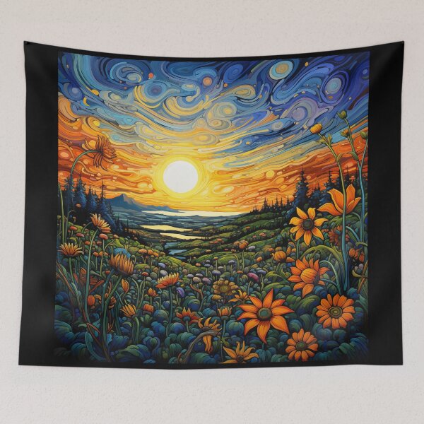 Item preview, Sunflower fields pt 5 designed and sold by PricklyPeanut.