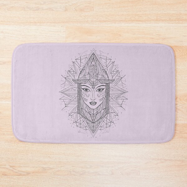Item preview, Samurai Goddess in Black | Sacred Geometry Portraits designed and sold by monkeybusiness.pt.