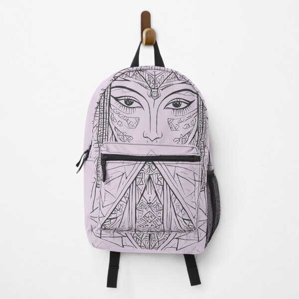 Item preview, Samurai Goddess in Black | Sacred Geometry Portraits designed and sold by monkeybusiness.pt.