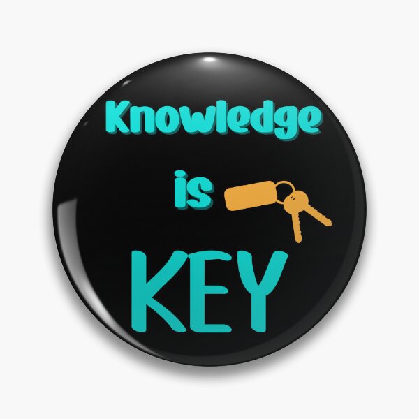 Item preview,  Knowledge is key designed and sold by ChromaticBlend.