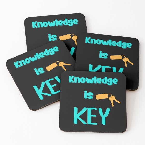Item preview,  Knowledge is key designed and sold by ChromaticBlend.