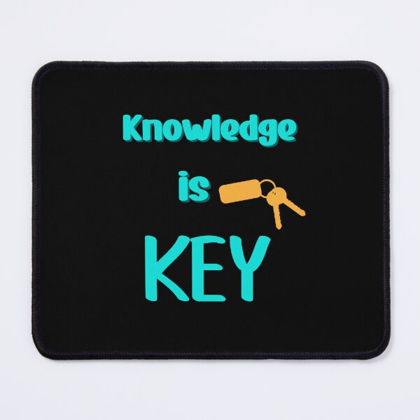Item preview,  Knowledge is key designed and sold by ChromaticBlend.