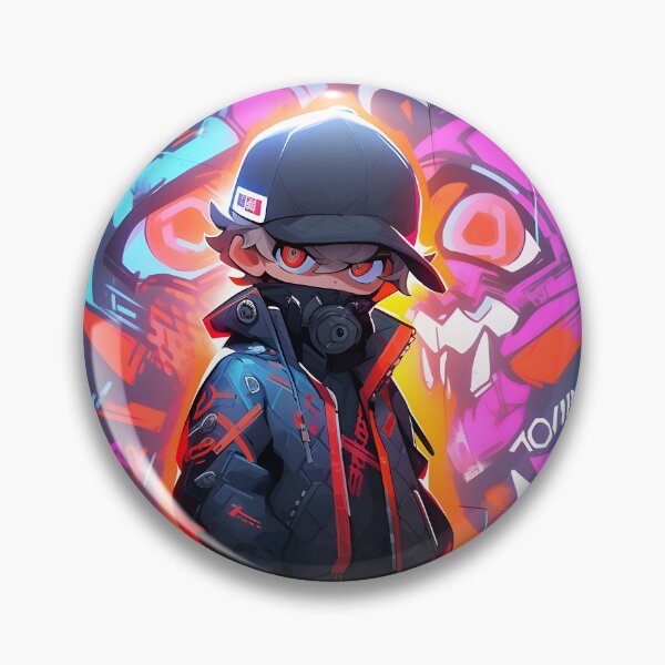 Item preview, Anime urban boy with spray can art designed and sold by TheArtistOf2022.