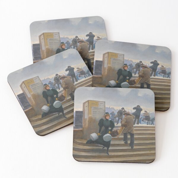 Item preview, Milliner on the Pont des Arts (1882) - Jean Béraud designed and sold by SALON DES ARTS.