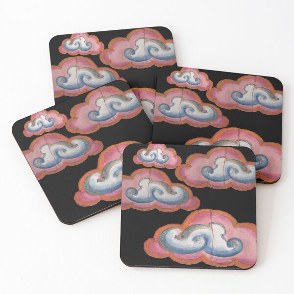 Item preview, Minimal Pink Clouds - Medieval Inspired Digital Art designed and sold by Ese Isa.