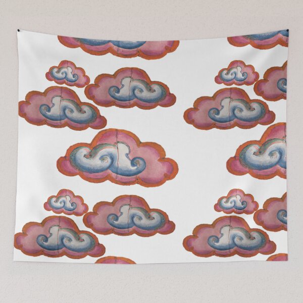 Item preview, Minimal Pink Clouds - Medieval Inspired Digital Art designed and sold by Ese Isa.