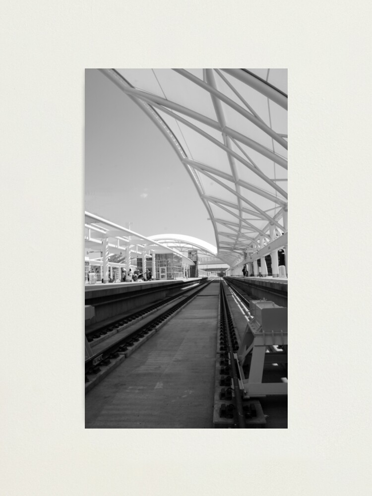 Alternate view of Follow The Lines Photographic Print