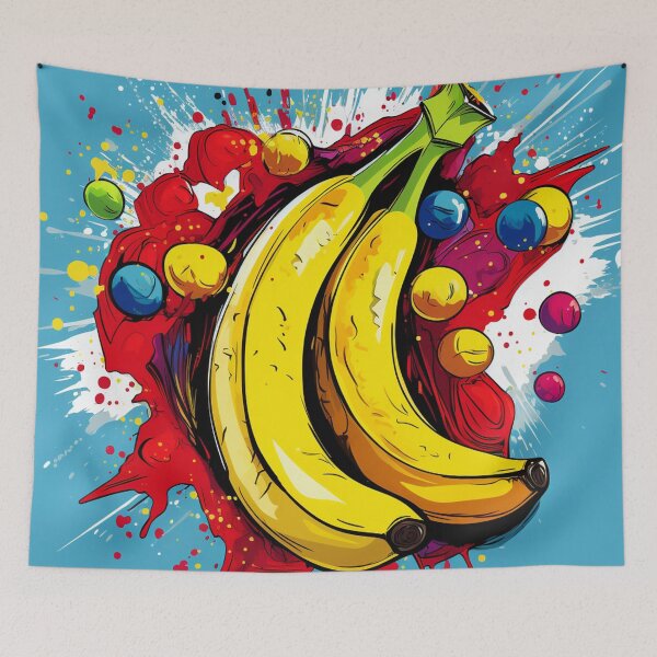Item preview, Bananas Pop Art 2 designed and sold by AstroRisq.