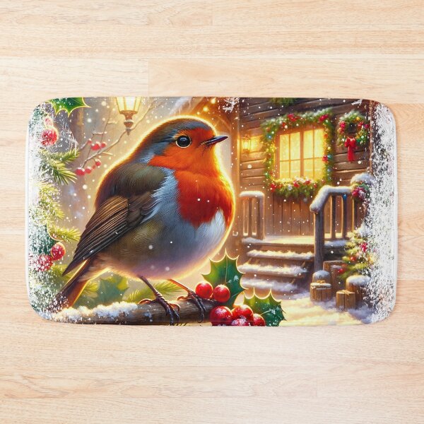 Item preview, Christmas Robin designed and sold by Truck Stop One.