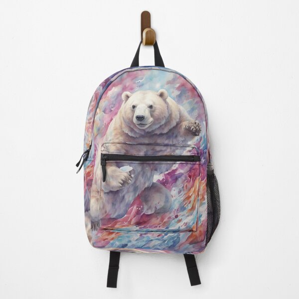 Item preview, Vibrant Watercolor Bear designed and sold by Sadia Jannat.