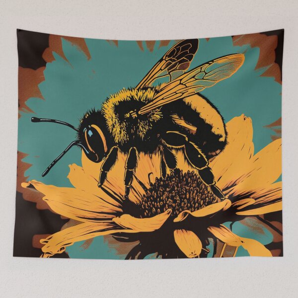 Item preview, Bee Pop Art 2 designed and sold by AstroRisq.
