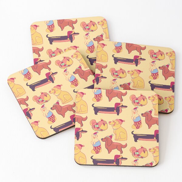 Item preview, Santa Dogs designed and sold by Lucy Kyriakidou.
