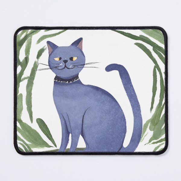 Item preview, Karma is a blue cat designed and sold by 17Secrets.