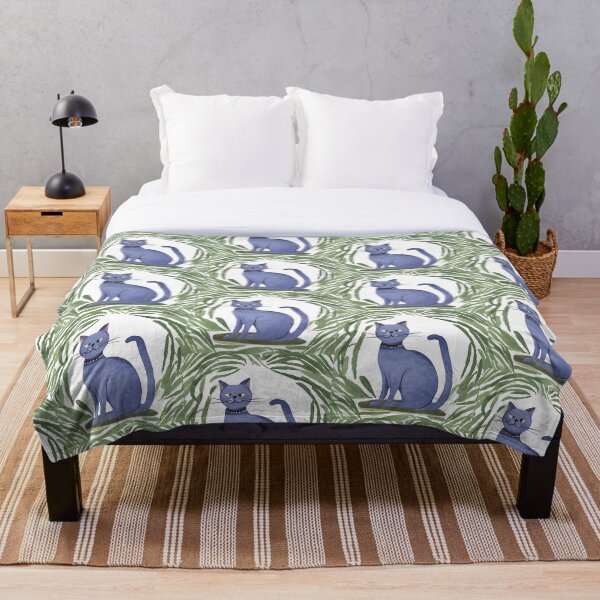 Item preview, karma es un gato azul designed and sold by 17Secrets.
