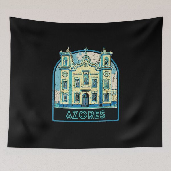 Item preview, Santo Cristo's Church, Terceira Island: Azores Illustration designed and sold by Lemomo-artworks.