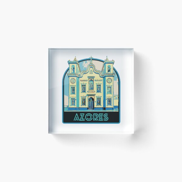 Item preview, Santo Cristo's Church, Terceira Island: Azores Illustration designed and sold by Lemomo-artworks.