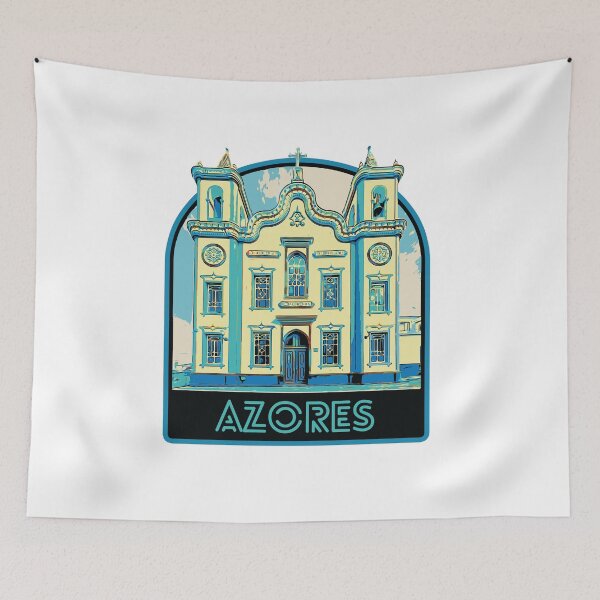 Item preview, Santo Cristo's Church, Terceira Island: Azores Illustration designed and sold by Lemomo-artworks.