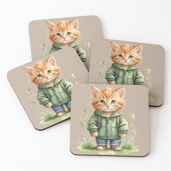 Item preview, Cute red cat designed and sold by Animepic222.