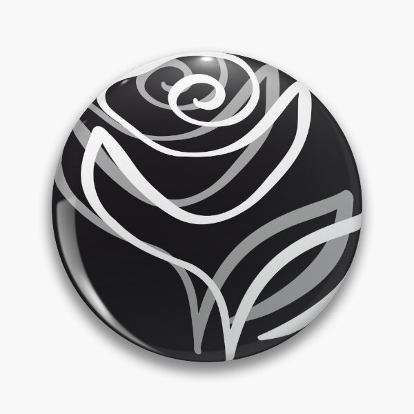 Item preview, B, W, Rose designed and sold by Sena KURUÇAY.