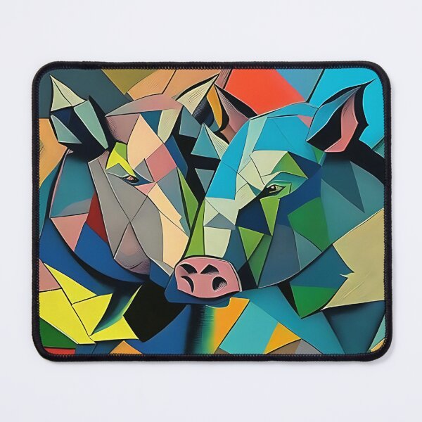 Item preview, Beautiful wild boar in a fantastic forest. Abstraction. designed and sold by Natalia-Vlad.