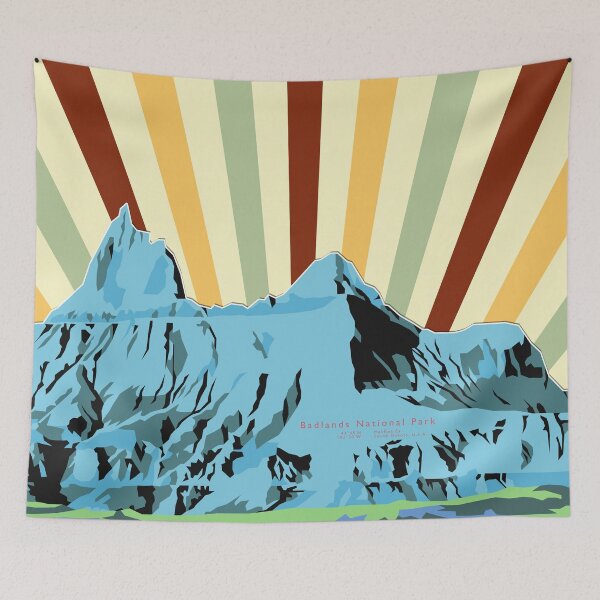 Item preview, Window of the World: Badlands National Park - type i designed and sold by anuaramir.