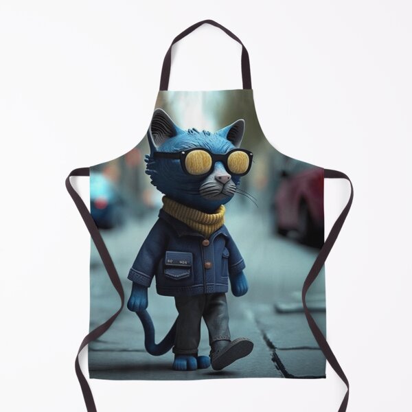 Item preview, Clay Hipster Cat 1 designed and sold by AstroRisq.
