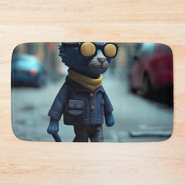 Item preview, Clay Hipster Cat 1 designed and sold by AstroRisq.