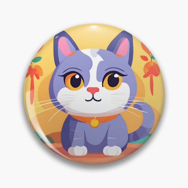 Item preview, Karma is a animated blue cat  designed and sold by 17Secrets.
